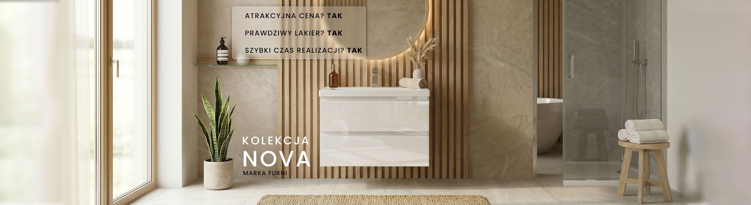 Meble łazienkowe nova