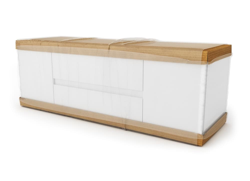 Szafka Wisząca Z Umywalką ETH 120 cm SD Lewa - Czarny Mat