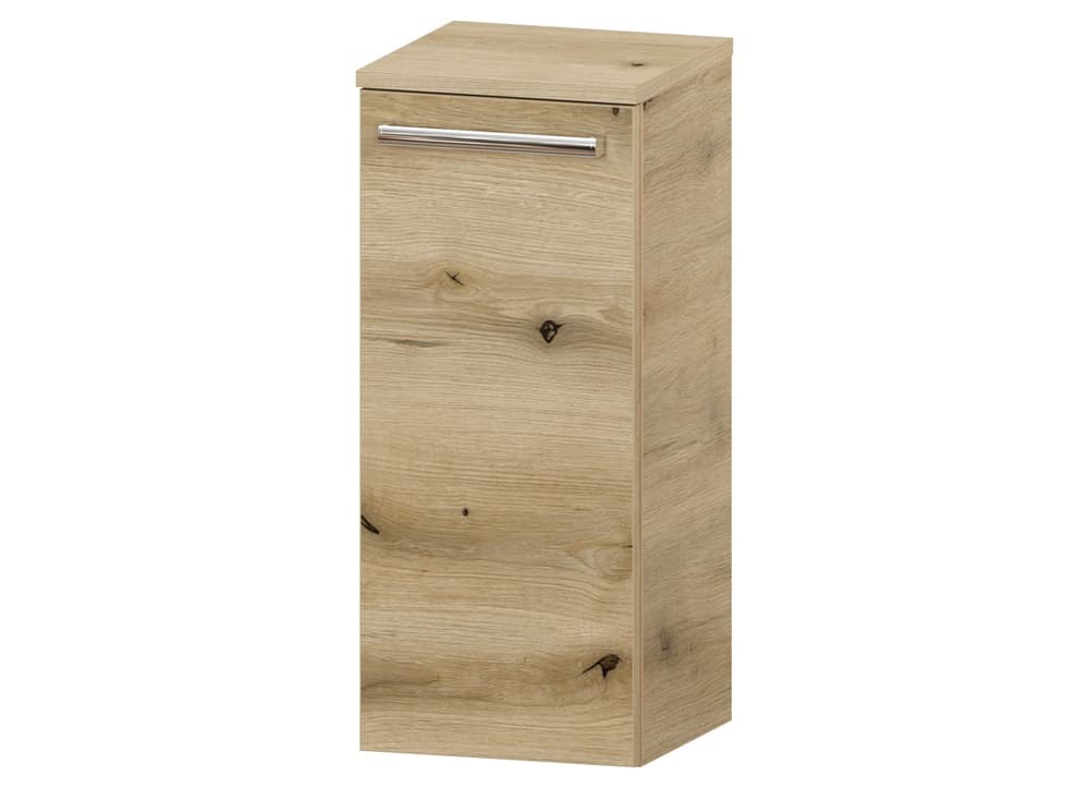 Słupek Łazienkowy ATHD 30 cm K - Dąb Evoke Coast Mat - Uchwyty Chromowane