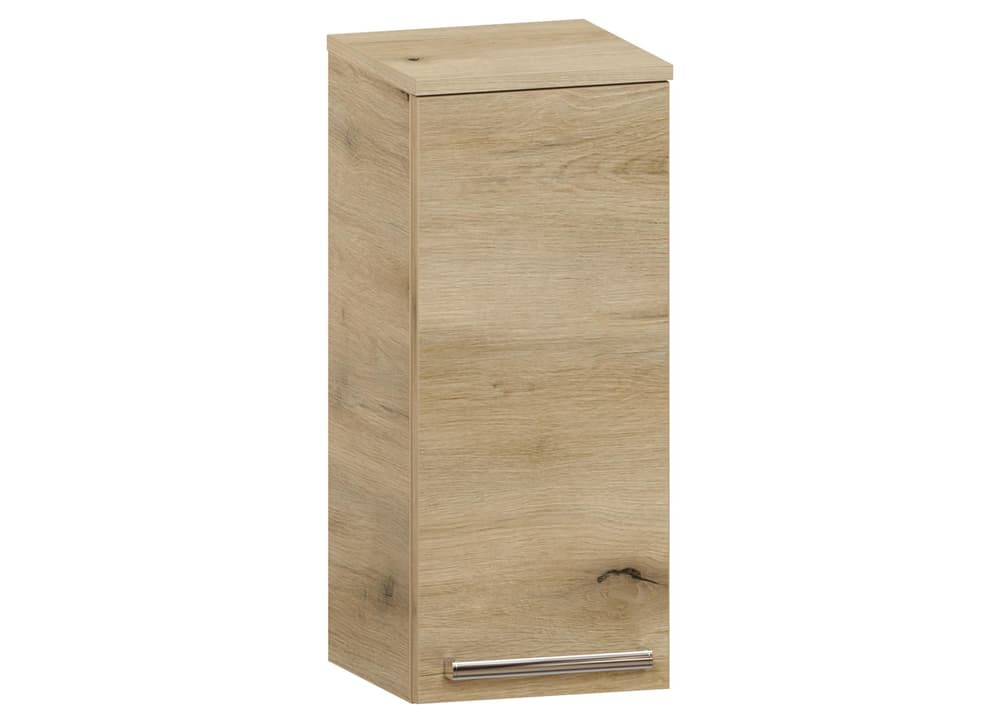Słupek Łazienkowy ATHD 30 cm DW Prawy - Dąb Evoke Coast Mat - Uchwyty Chromowane