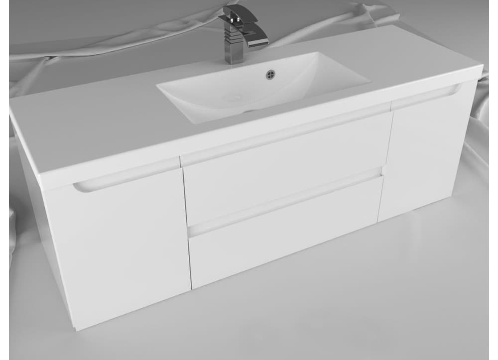 Meble Łazienkowe Ethos - Szafka z Umywalką ETHOS 120 cm D