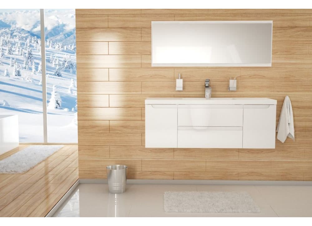 Meble Łazienkowe Ethos - Szafka z Umywalką ETHOS 120 cm D