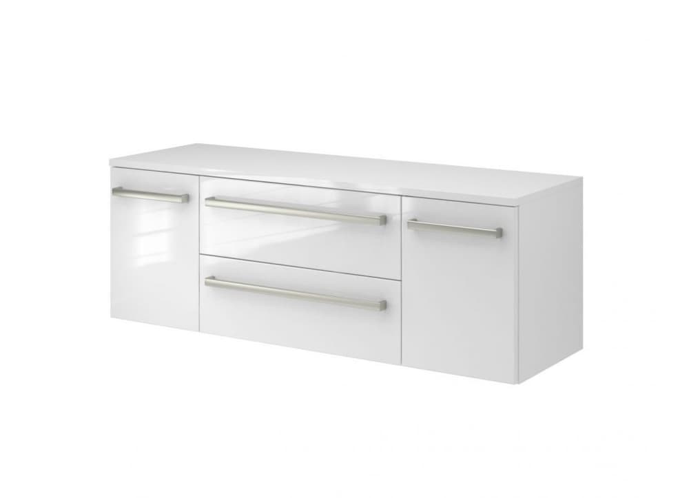 Meble Łazienkowe Athos - Szafka z Blatem Wisząca ATHOS 120 cm D