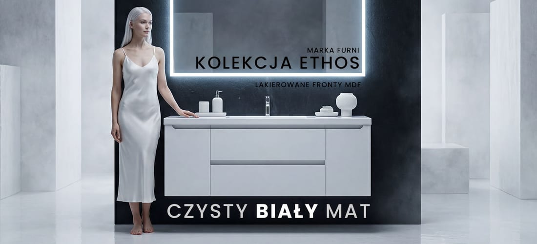 Kolekcja Ethos – czysty biały mat
