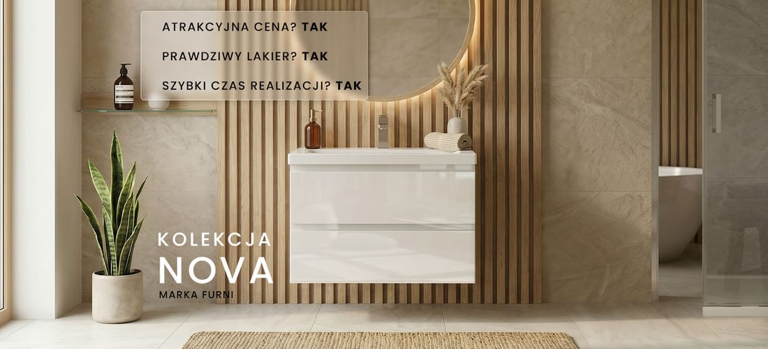 Kolekcja Nova – biel w połysku