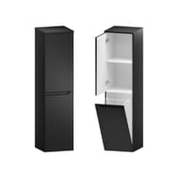 Słupek Łazienkowy ETH 35 cm DK Lewy - Czarny Mat