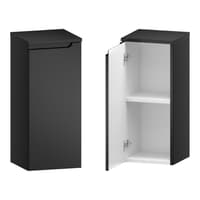 Słupek Łazienkowy ETH 30 cm DD Lewy - Czarny Mat