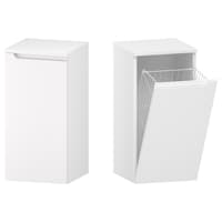 Słupek Łazienkowy ETH 35 cm K Prawy - Biały Mat