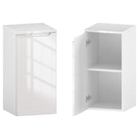 Słupek Łazienkowy ETH 35 cm DD Lewy - Biały Wysoki Połysk