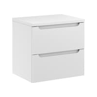 Szafka Wisząca Z Blatem ETH 50 cm - Biały Mat