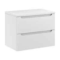 Szafka Wisząca Z Blatem ETH 60 cm - Biały Mat