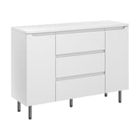 Szafka Stojąca Z Blatem ETH 120 cm D - Biały Mat