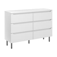 Szafka Stojąca Z Blatem ETH 120 cm DUO - Biały Mat