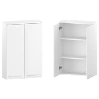 Szafka nad Pralkę RON 60 cm 2D90 - Biały Mat - Uchwyty Białe Matowe