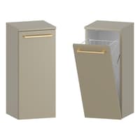 Słupek Łazienkowy RON 30 cm K - Cappuccino Mat - Uchwyty Złote Szczotkowane