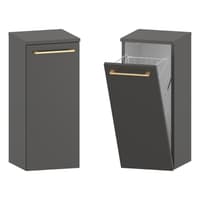 Słupek Łazienkowy RON 30 cm K - Titan Mat - Uchwyty Złote Szczotkowane