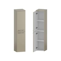 Słupek Łazienkowy RON 30 cm 2D Lewy - Cappuccino Mat - Uchwyty Chromowane