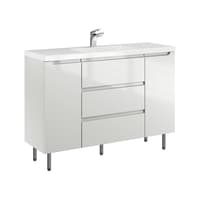 Szafka Stojąca Z Umywalką ETH 120 cm D - Kaszmir Wysoki Połysk