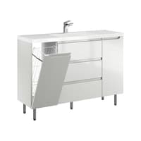 Szafka Stojąca Z Umywalką ETH 120 cm KD - Kaszmir Wysoki Połysk