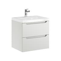 Szafka Wisząca Z Umywalką ETH 50 cm - Kaszmir Mat