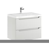 Szafka Wisząca Z Umywalką ETH 60 cm - Kaszmir Mat