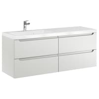 Szafka Wisząca Z Umywalką ETH 120 cm S Lewa - Kaszmir Mat