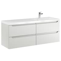Szafka Wisząca Z Umywalką ETH 120 cm S Prawa - Kaszmir Mat