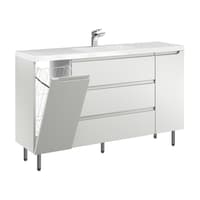 Szafka Stojąca Z Umywalką ETH 140 cm KD - Kaszmir Mat