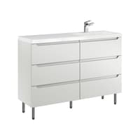 Szafka Stojąca Z Umywalką ETH 120 cm S Prawa - Kaszmir Mat