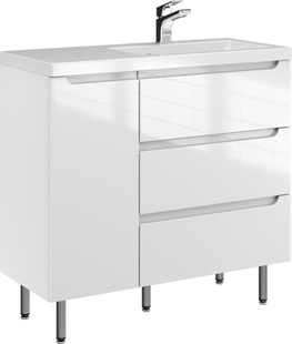 Szafka z Umywalką Stojąca ETHOS 90 cm D P