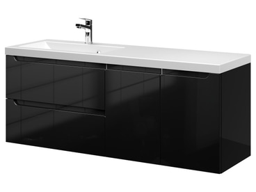 Szafka z Umywalką ETHOS 120 cm S D L BLACK