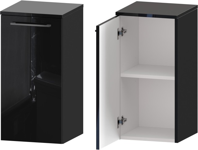 Słupek Łazienkowy ROSEN 35 1D D L- Uchwyt Czarny