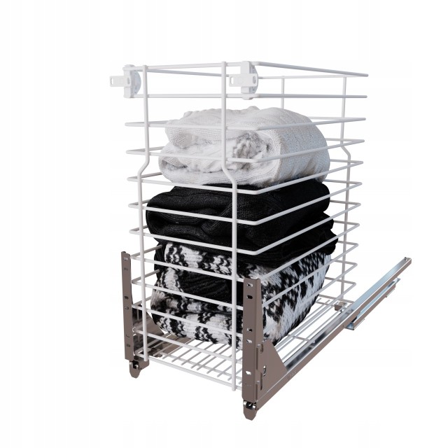 Szafka z Umywalką LOGHOS 90 cm Czarny Mat KOSZ CARGO Furni