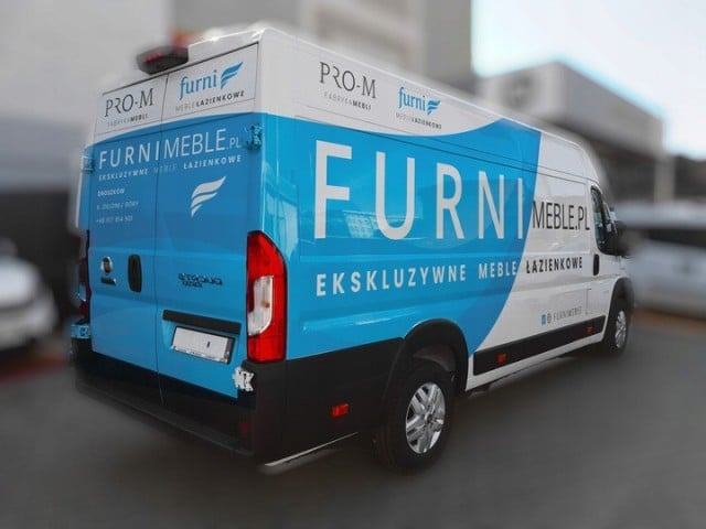 Szafka z Umywalką LOGHOS 90 cm Czarny Mat KOSZ CARGO Furni