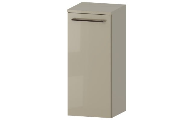 Słupek Łazienkowy RON 30 cm K - Cappuccino Wysoki Połysk - Uchwyty Chromowane