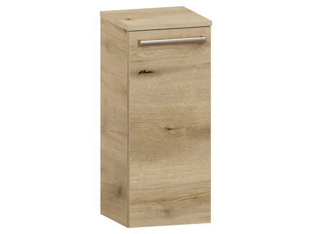 Słupek Łazienkowy ATHD 30 cm DD Prawy - Dąb Evoke Coast Mat - Uchwyty Czarne Matowe