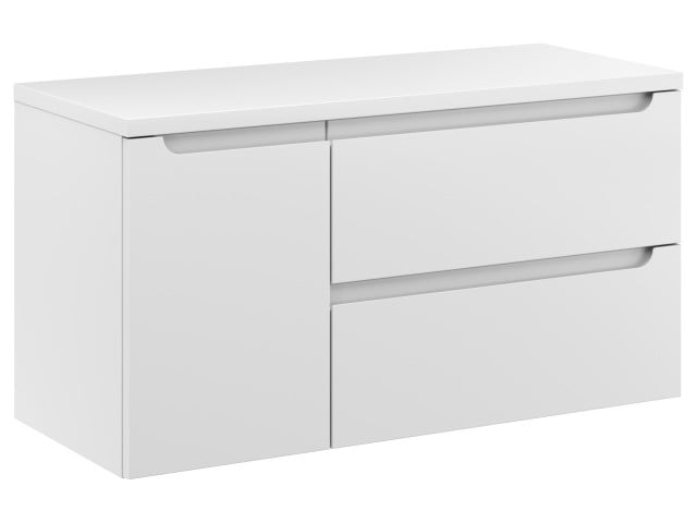 Szafka Wisząca Z Blatem ETH 90 cm D Prawa - Biały Mat Szafka Wisząca Z Blatem ETH 90 cm D Prawa - Biały Mat