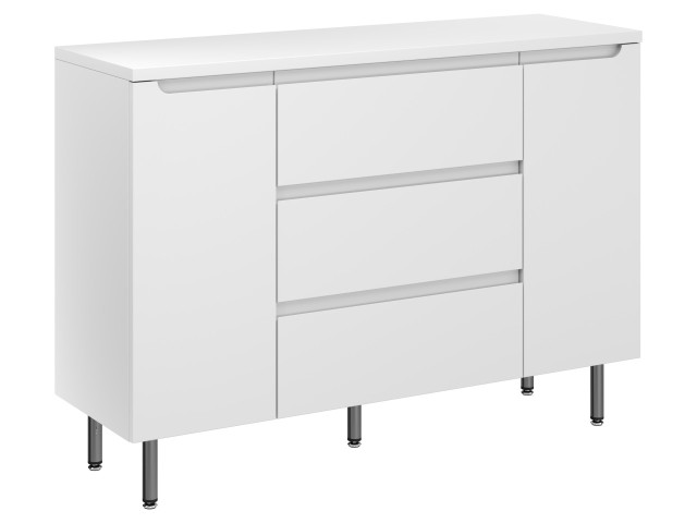 Szafka Stojąca Z Blatem ETH 120 cm DK - Biały Mat