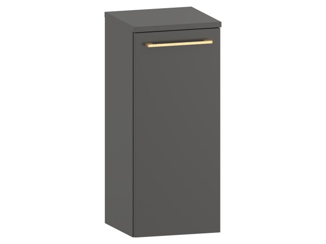 Słupek Łazienkowy RON 30 cm DD Prawy - Titan Mat - Uchwyty Złote Szczotkowane