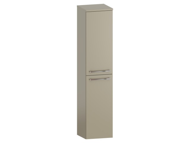 Słupek Łazienkowy RON 30 cm 2D Prawy - Cappuccino Mat - Uchwyty Chromowane
