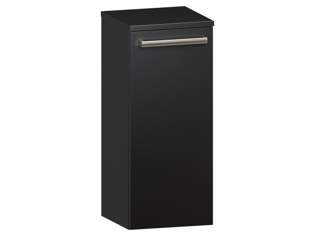 Słupek Łazienkowy ATH 30 cm DD Prawy - Czarny Mat - Uchwyty Stal Szczotkowana