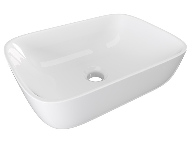 Szafka Wisząca Z Umywalką Nablatową ATHD 120 cm DS Prawa - Dąb Evoke Coast Mat - Uchwyty Chromowane