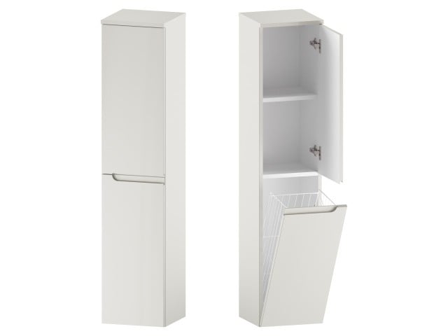 Słupek Łazienkowy ETH 30 cm DK Prawy - Kaszmir Mat