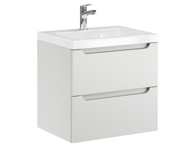 Szafka Wisząca Z Umywalką ETH 50 cm - Kaszmir Mat Szafka Wisząca Z Umywalką ETH 50 cm - Kaszmir Mat