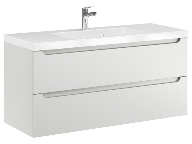 Szafka Wisząca Z Umywalką ETH 100 cm - Kaszmir Mat Szafka Wisząca Z Umywalką ETH 100 cm - Kaszmir Mat