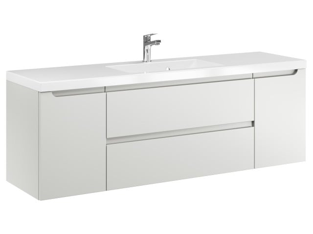 Szafka Wisząca Z Umywalką ETH 140 cm D - Kaszmir Mat Szafka Wisząca Z Umywalką ETH 140 cm D - Kaszmir Mat