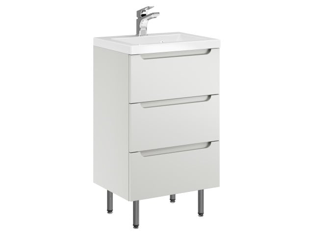 Szafka Stojąca Z Umywalką ETH 50 cm - Kaszmir Mat