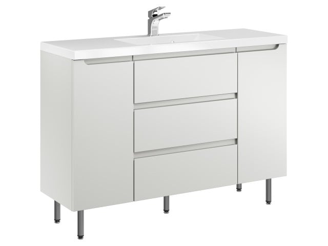 Szafka Stojąca Z Umywalką ETH 120 cm D - Kaszmir Mat