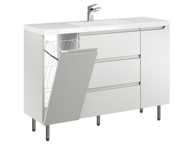 Szafka Stojąca Z Umywalką ETH 120 cm KD - Kaszmir Mat Szafka Stojąca Z Umywalką ETH 120 cm KD - Kaszmir Mat