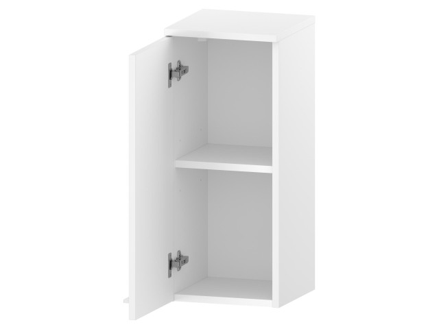 Słupek Łazienkowy RON 30 cm DW Lewy - Biały Mat - Uchwyty Białe Matowe